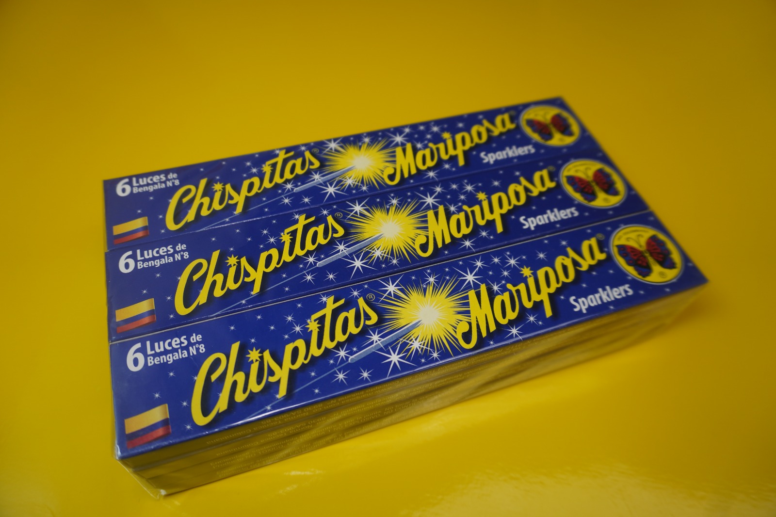 Cajas de Chispitas Mariposa